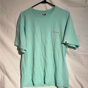 Bape Teal Tee w/ Dust Bag (xl)